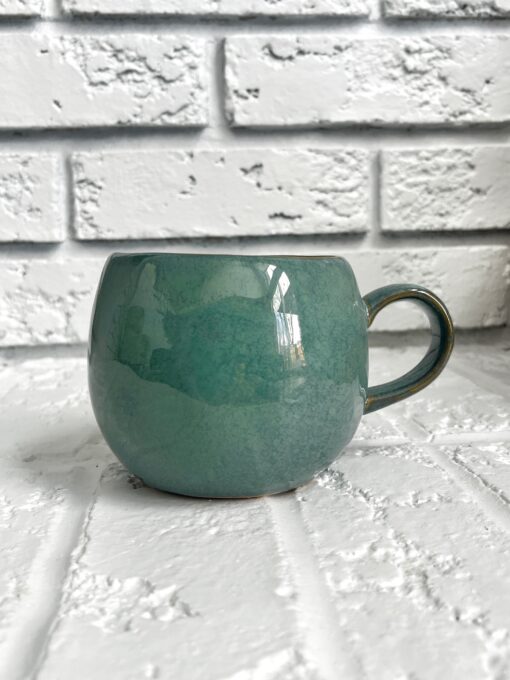 Ball Mug – Turquoise Speckle